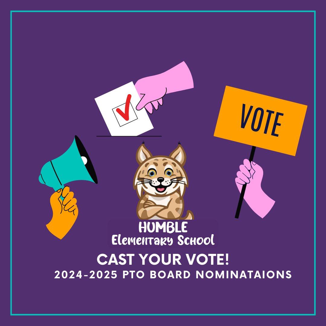 🎉🗳️ Get ready to vote for the 2024-2025 PTO Board Members! 🌟 Your vote matters! Vote now and make a difference! 🙌🎈hewildcatpto.ptboard.com/formvw?store=4…
 #PTOElections #VoteNow 🗳️✨