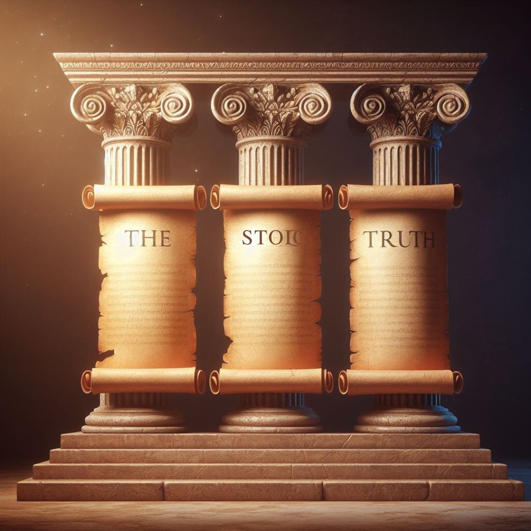 Unveiling 3 Essential Stoic Truths #Stoicism #StoicTruths #AncientWisdom #GoodLifePhilosophy #VirtueEthics #ResilenceOverRigidity ⏩ Full Article: tinyurl.com/mtk439hu