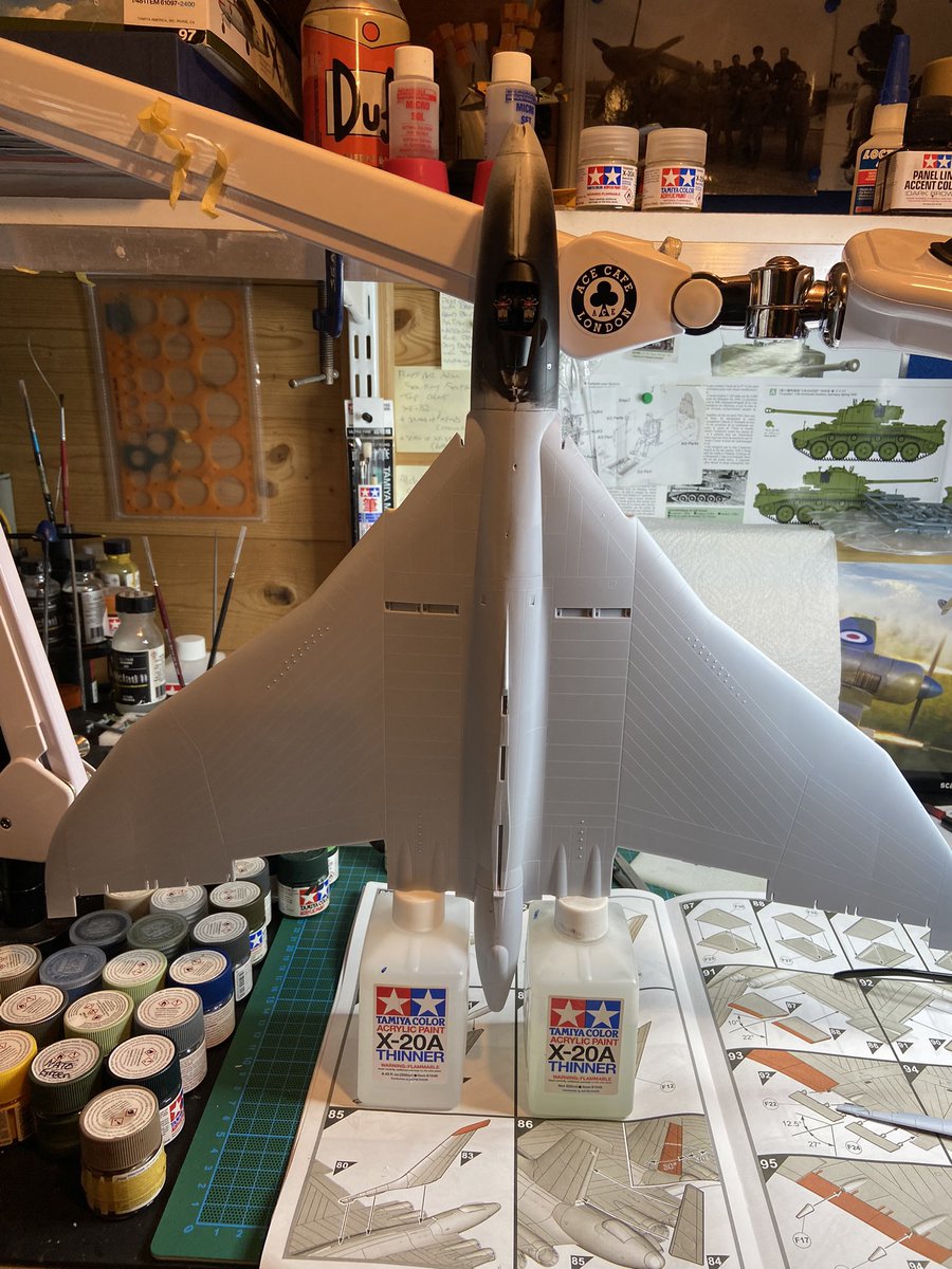 seanmh1945's tweet photo. Airfix 1/72 Avro Vulcan , #Vulcan #ColdWarJets @Airfix https://t.co/zOWMT8g7YH