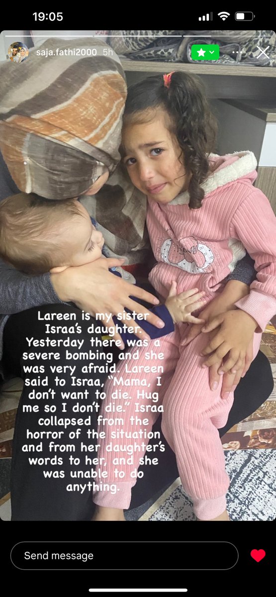 more updates by my sister about their current life in Gaza. I can’t even begin to imagine raising kids under these circumstances.