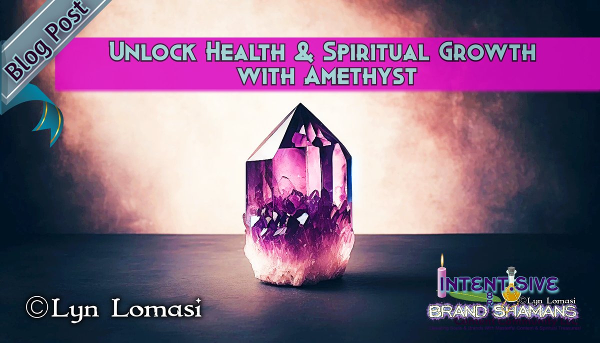 Unlock Amethyst’s Magic for Health & Spirit! brandshamans.com/inner-healing-…     #AmethystMagic #SpiritualGrowth #HealingCrystals #MindBodySpirit #EnergyHealing #MysticalJourney #WellnessJourney #AbundantLife #HolisticHealth