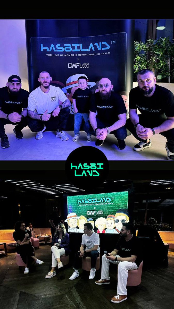 HasbiLand by Hasbulla is finally launched 🔥 Key Highlights 👇 ✅Official Launch of @Hasbiland by @Hasbulla_NFT in collaboration with @DWFLabs , @ikardanoff (Gaming lead @ton_blockchain ) Sarah Abuagela (Head of Investments at @CerasVentures ) in Dubai🇵🇸 ✅ Referral Program…
