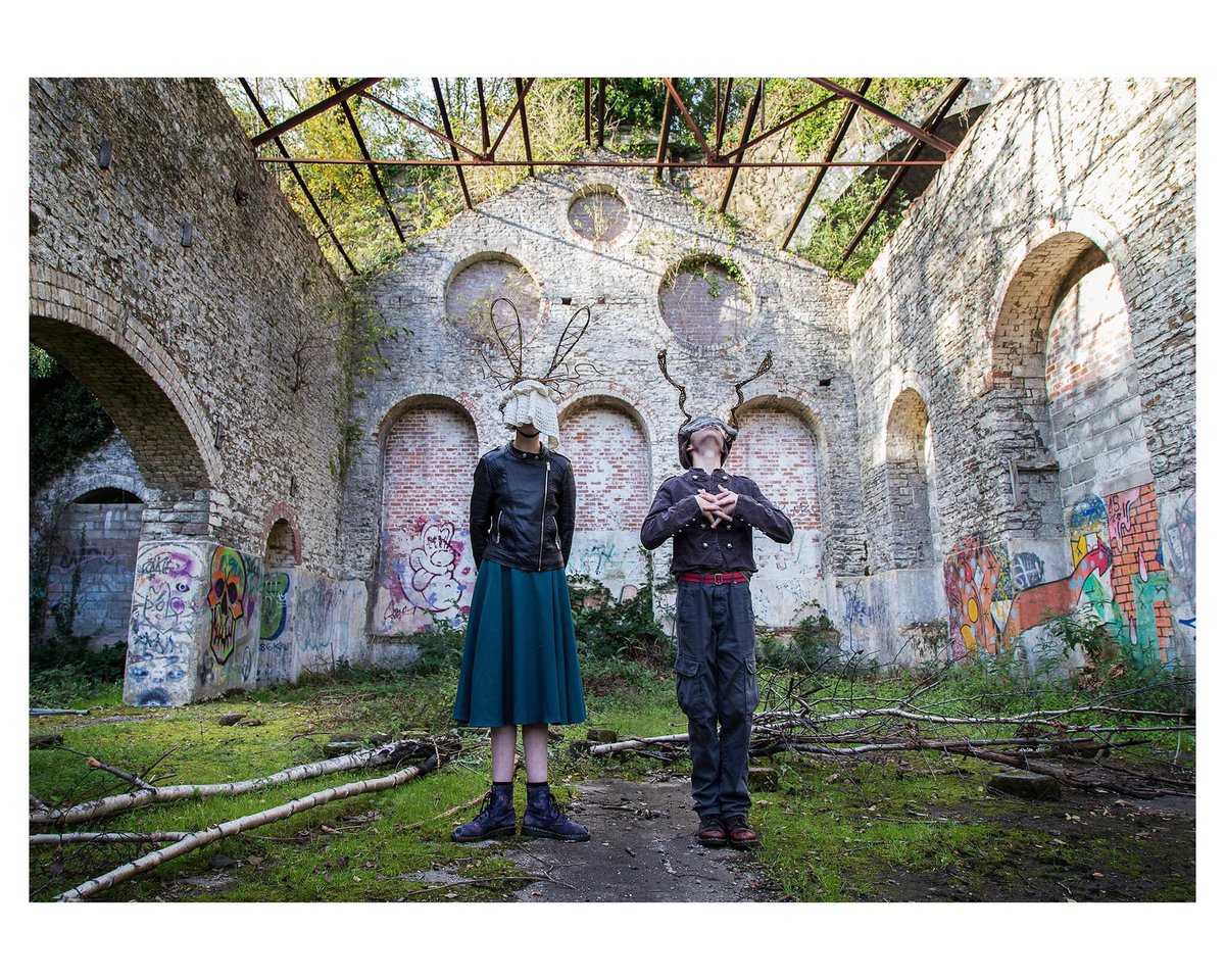 From the <a href="/NaturePonty/">NATURponty</a> project.
Mask produced by Catrin Doyle.
Lead artist and director: Catrin Doyle
Models: Alice and Ewan