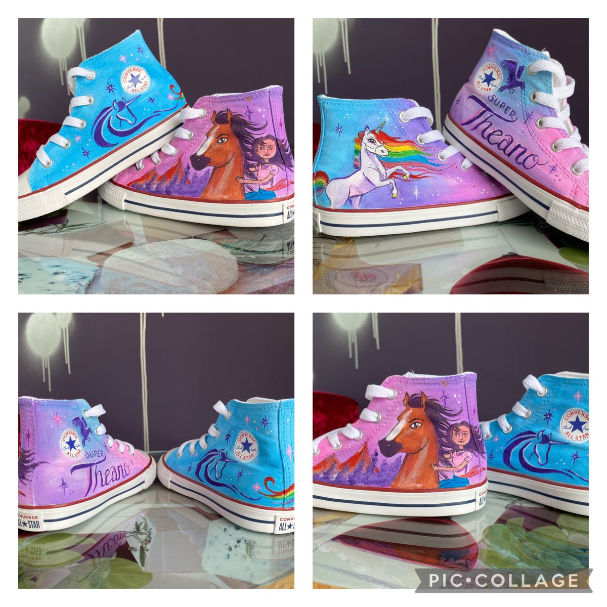 Flaming_Gun's tweet photo. Pair 58 of hand painted @SupershoesUK ! π off to a superstar battling g childhood cancer. π #lacedwithhope
#colchestertattoo #childhoodcancer #converse #goodsundayvibes https://t.co/B4RW20ga4E