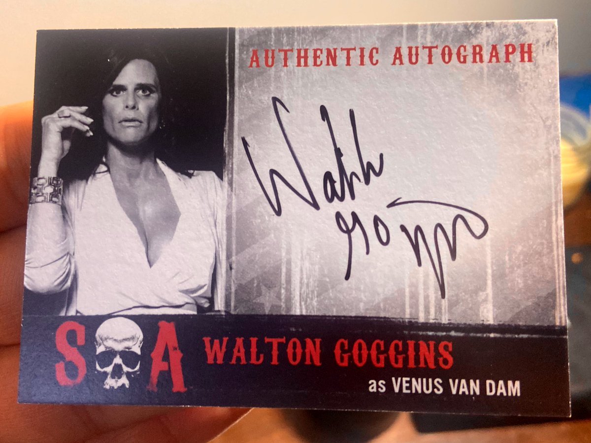 I don’t EBay much… But when I do… I make em count! Todays #imoMitchCardoftheday 2015 Cryptozoic Sons of Anarchy Walton Goggins ON CARD Auto THANK YOU @WatchTheBreaks for the tip🧠🧠🧠🩷