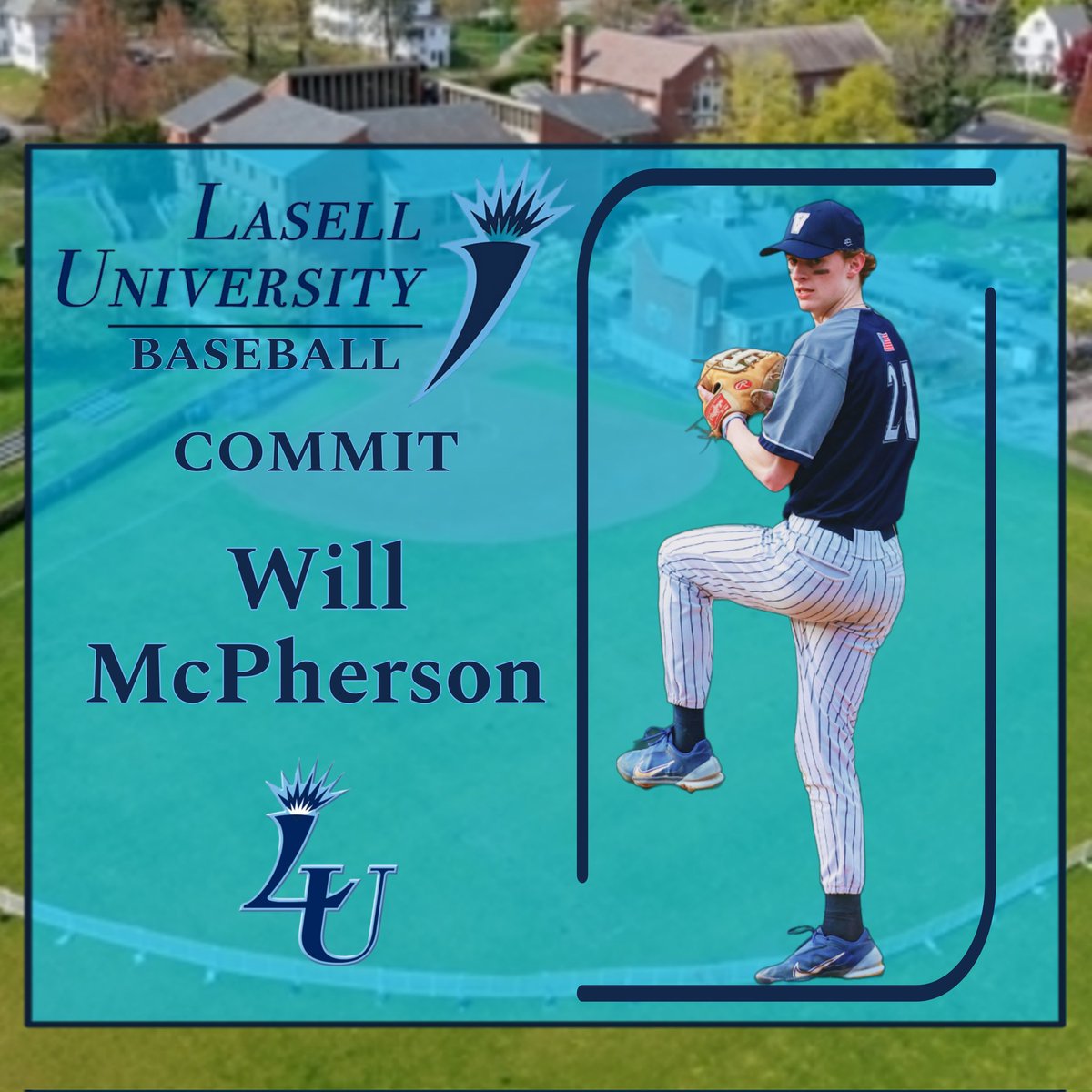 Congratulations to Valley's Will McPherson for committing to Lasell University next fall!