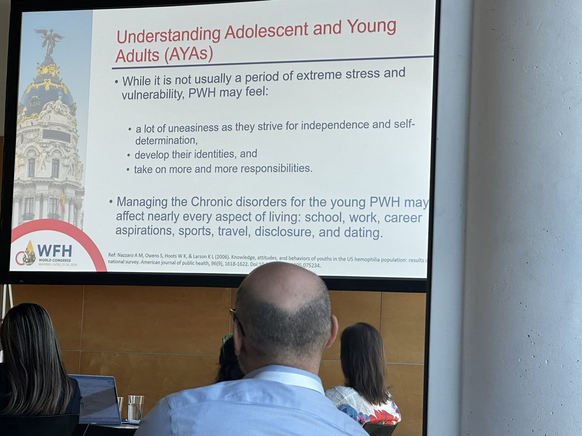 Great to be attending psychosocial day with my SW colleague in Madrid <a href="/PMcGrat42408214/">PMcGrath</a> #WFHcongress2024 #teamheam <a href="/BelfastTrust/">Belfast Trust</a>