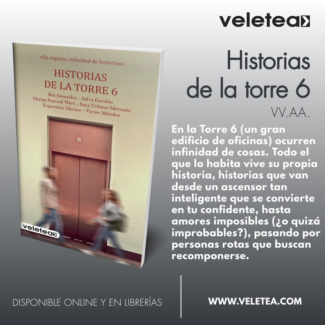 EVeletea's tweet photo. Este martes tendréis disponible "Historias de la Torre 6". #libros #escribir #leer #relatos https://t.co/pjZr1FqhAO