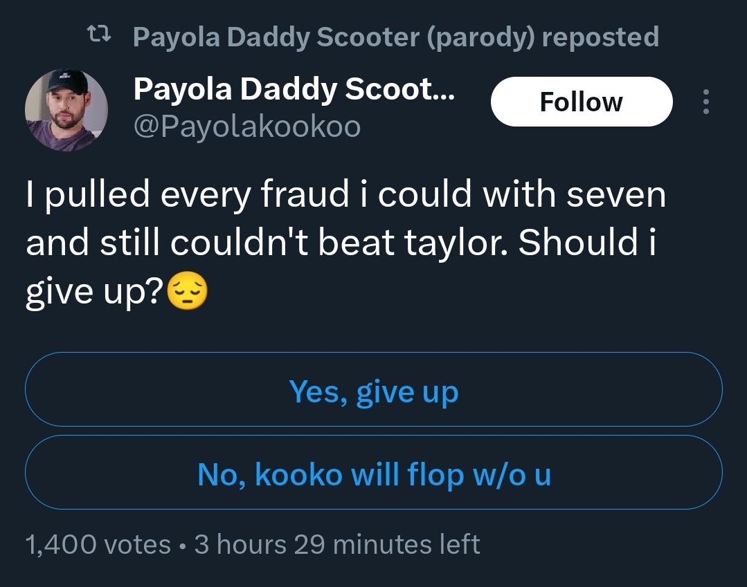 🚨MASS REPORT AND BLOCK 🚨 this vile akgae is back to shade and set up🐰 they have 2.4k followers. report diligently under all categories 📌x.com/Payolakookoo 🎯 100 ss