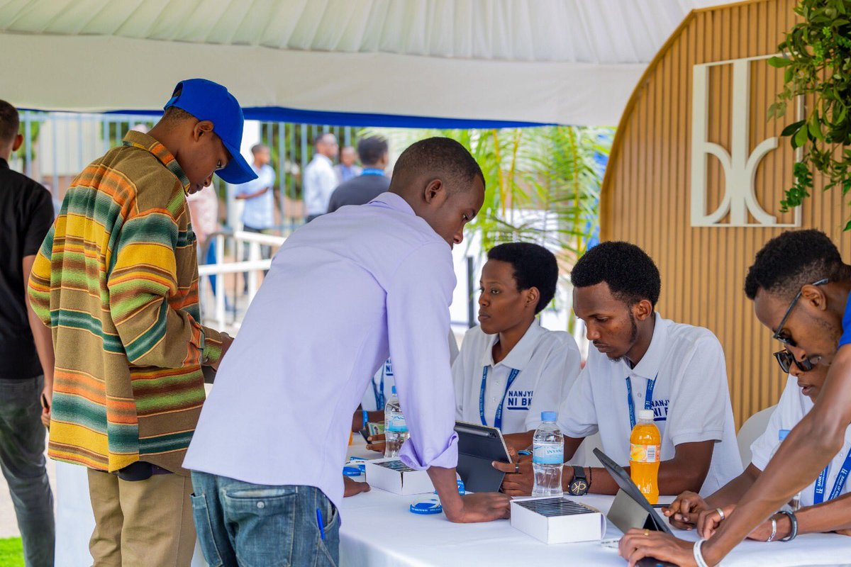 Throwback: In photos📸. The launch of NanjyeNiBK🔥
Every moment was a testament to our shared vision and passion🤩.

Reba uko byari bimeze ubwo gahunda ya NanjyeNiBK yatangiraga🤩. 
#NanjyeNiBK #Throwback