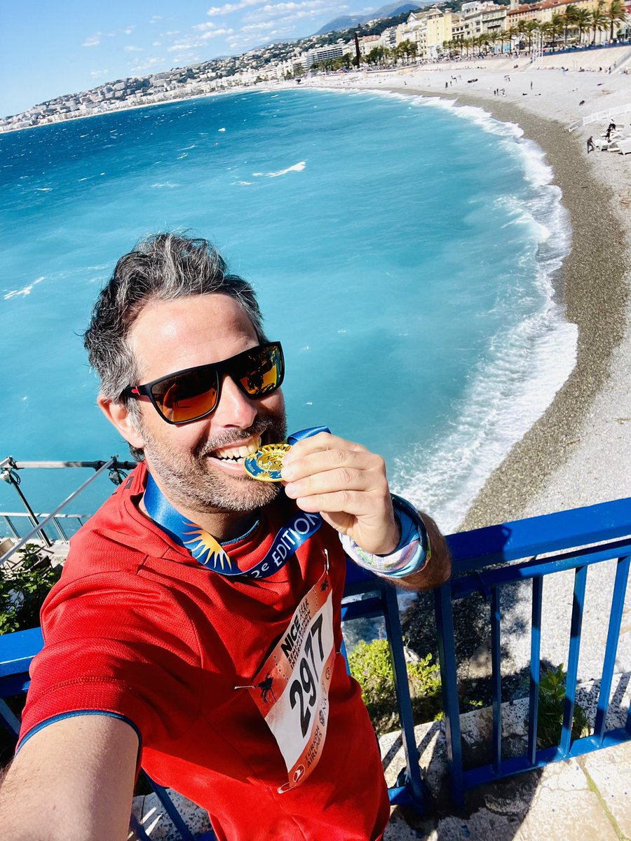 Mon 1er @SemiMarathon06 ! 🥹🥇
.
.
#Nice06 #ILoveNice #Marathon #France