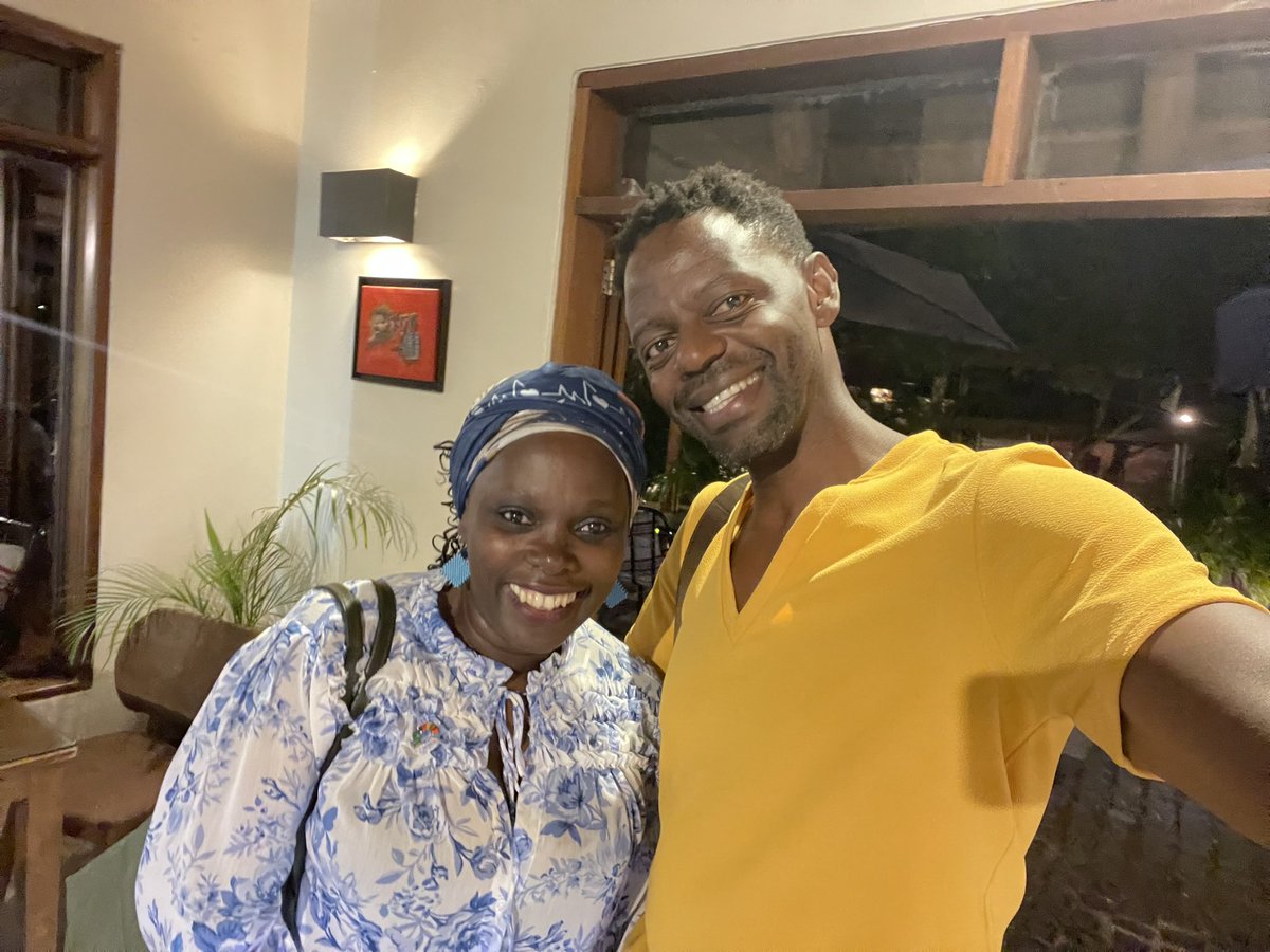 Guess who surprised me in KLA this week, non other than the founder of <a href="/i_amthecode/">iamtheCODE- Enabling Girls Coders by 2030 #SDGs</a>, <a href="/mjamme/">Lady Mariéme Jamme | She/Her🦋</a> herself! Here’s to 10 more years of collaboration!