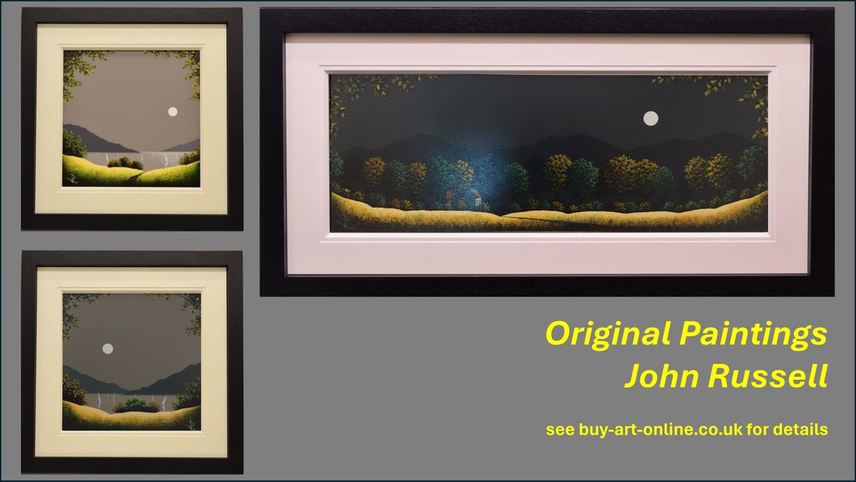 Elegant and stylish original paintings by John Russell
See the details ... tinyurl.com/3zx5eh6t
#Landscapes #OriginalPaintings #JohnRussell