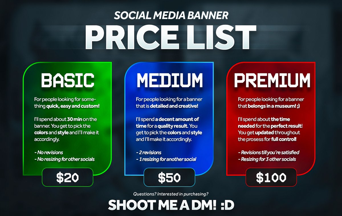 You pay me and I make you a banger of a banner...

Deal? 🧐🤝