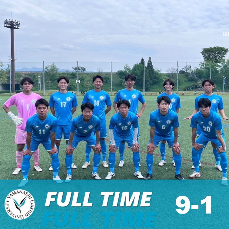 試合結果】 ⚽️#山梨学院大学PEGASUS 🏆#山梨県社会人サッカーリーグ