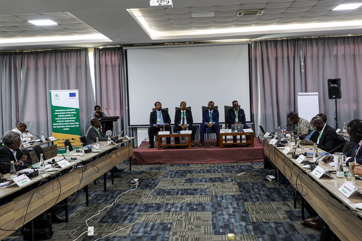 IGADsecretariat's tweet photo. #IGADUpdates:
Our #Peace and Security Division through the #IGAD Taskforce on the Red Sea, Gulf of Aden and Somalia (RESGAS), holds a three-day regional experts’ dialogue towards developing a multi-disciplinary policy-oriented research and analysis on the Red Sea and Gulf of Aden in Machakos, #Kenya.
Experts from IGAD Member States’ Maritime Sectors, convene to discuss Maritime security and terrestrial issues in the Red Sea and Gulf of Aden.
#IGADRESGAS
#EU