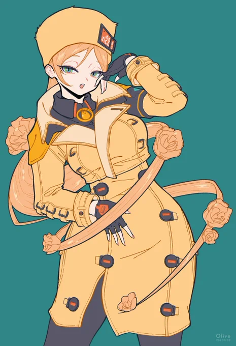ミリアさん。#格ゲーキャラ描こうぜ 