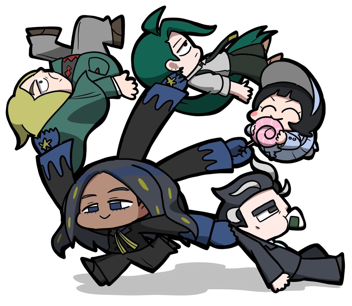 #軽い気持ちで描いたら思った以上に反響があった絵
なんでやねん💥💥💥