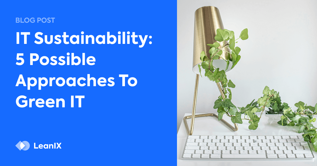 IT sustainability is becoming increasingly important as organizations come under pressure to reduce their energy consumption and carbon footprint. Discover 5 possible approaches to green IT in this blog post: bit.ly/43Ydsdn