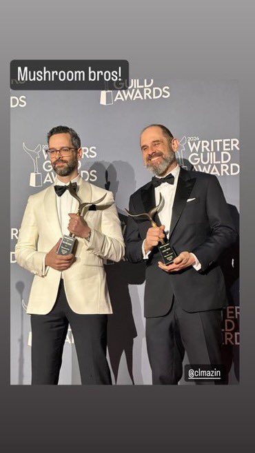 #TheLastofUs BEST NEW SERIES at the 2024 Writers Guild Awards ödülünü kazandı🔥🏆