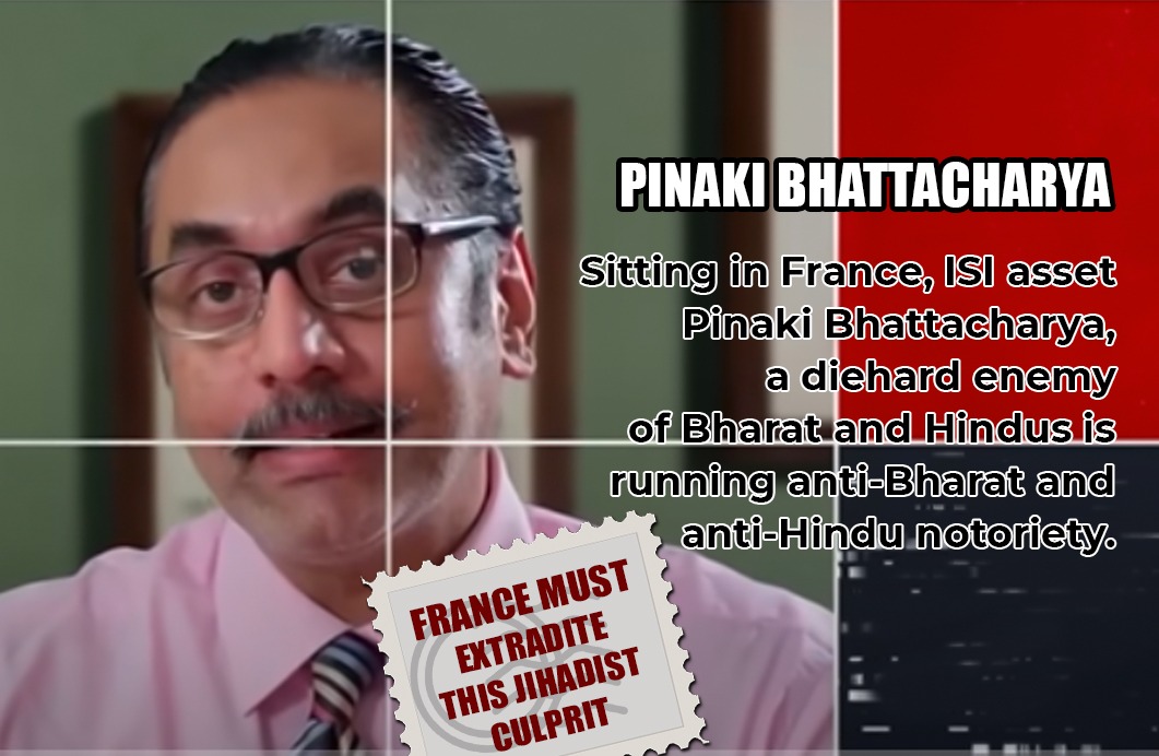 #SecurityAlert
Name of this person is #PinakiBhattacharya. An asset of #ISI and notoriously anti-India and anti-Hindu individual. He left #Hindu dharma many years ago and embraced #Islam. He also is notoriously anti-Semite and openly supports #Hamas. For months he has been