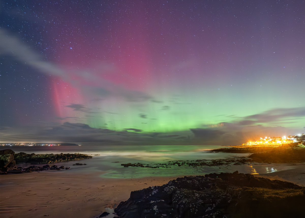 After the disappointment of a weak Aurora on Friday night here is an image from November last year at Portstewart