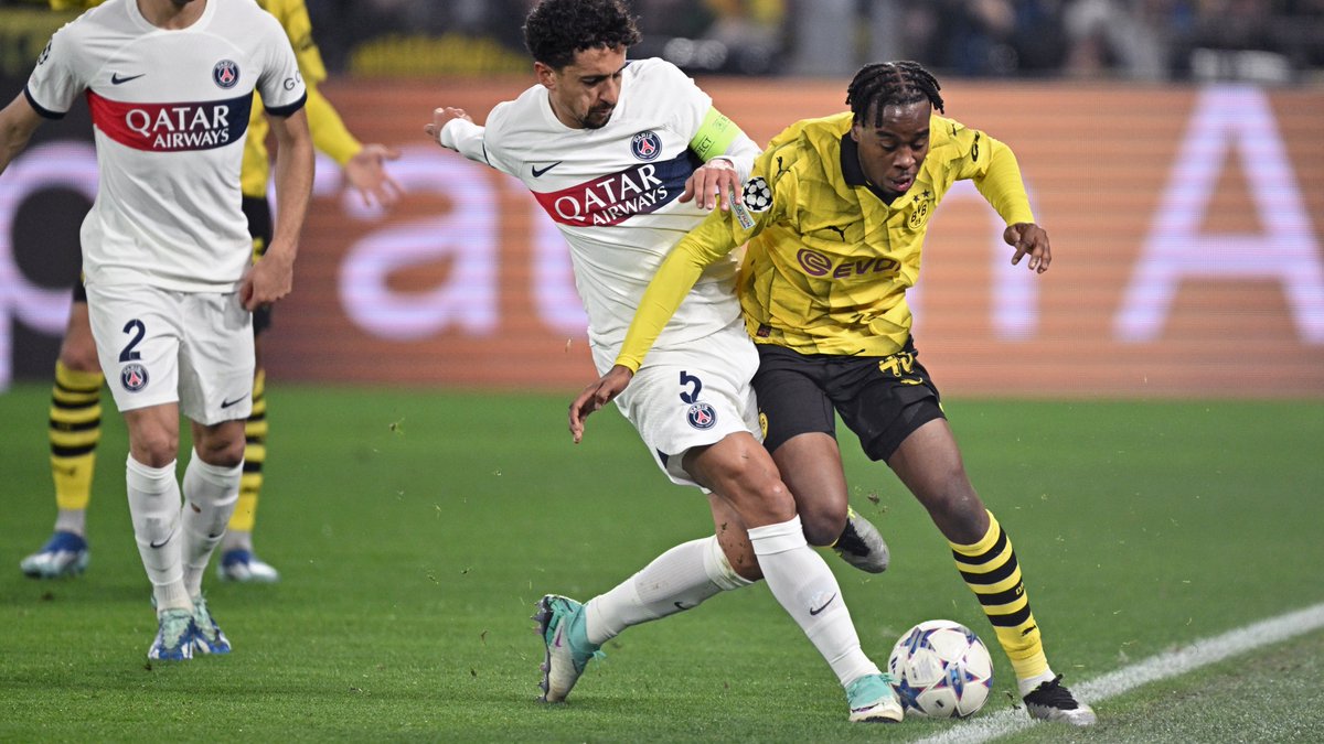 🏆 Borussia #Dortmund und #Paris Saint-Germain stehen sich Anfang Mai im Halbfinale der #ChampionLeague gegenüber. Eine #PSG-Spielverlegung wird zum Nachteil für den #BVB (RN+): tinyurl.com/3fd4f8wf (Foto: dpa)