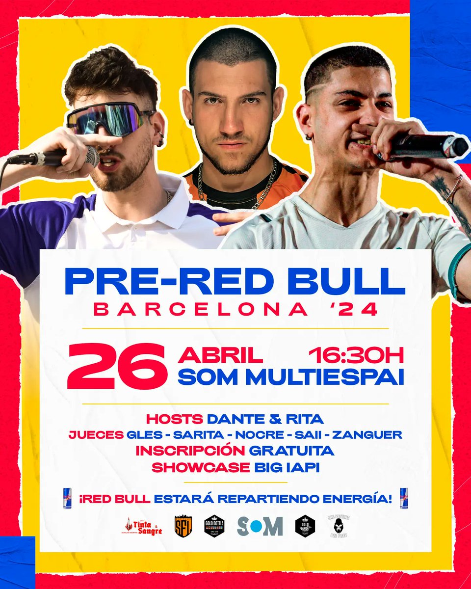 NOS VEMOS ESTE VIERNES 26 EN @SOMMultiespai 📍
EVENTO GRATUITO E INSCRIPCIÓN GRATUITA 💯