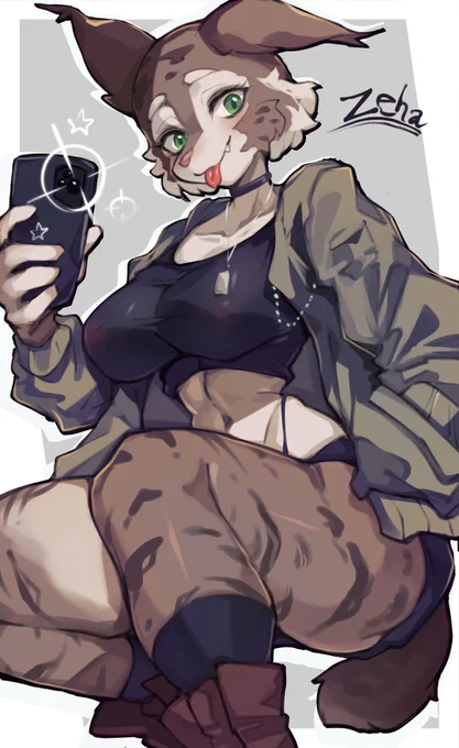 zehaちゃんを描かせていただきました 