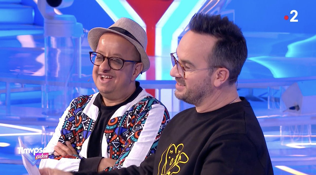 Super idée de #France2 et @Effervescence_P d'avoir fait appel à #Bouder pour co-animer #TLMVPSP avec @JarryAtypique ! Que de fou-rires ! 🤣👌