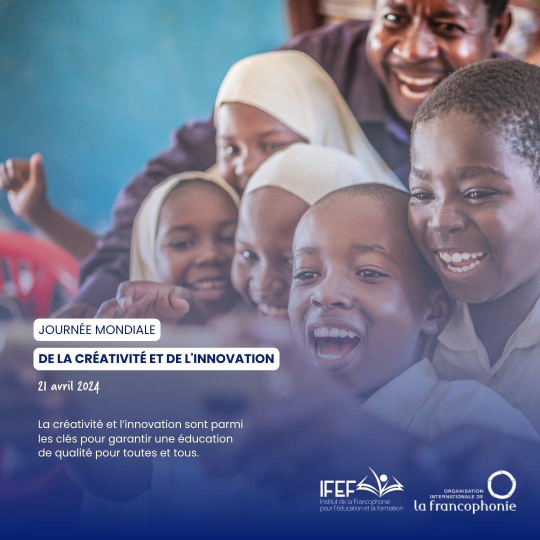 Célébrons la créativité et de l'innovation, deux moteurs de changement des politiques et pratiques éducatives. L'IFEF s’engage à investir dans l'innovation éducative pour construire un avenir meilleur pour chaque enfant. 👉Plus d’infos : ifef.francophonie.org/kixafrique21…