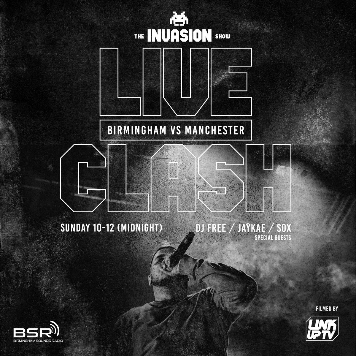 Jaykae10's tweet photo. THE INVASION SHOW.
TONIGHT.
10PM. https://t.co/RG9ZNBprgi