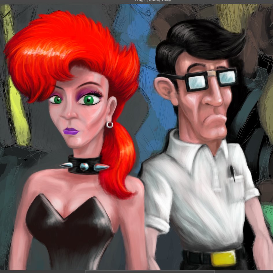 rEtRo_sPexX's tweet photo. Another update on my Maniac Mansion fan art...
π¨ποΈ
Bernard is also well on the way now! π€
#ManiacMansion #LucasArts #LucasFilm #RetroGame #PointNClick #RonGilbert #Videogame https://t.co/bJCngTKGjc