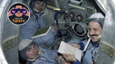 Watch this space: Muhammad Faris, first Syrian astronaut, dies as a refugee

During his time in space, he decided to quit the military and make it his mission to educate people in science and astronomy, “to pass on the privileged view” he had been given.

#HaneyGarcia