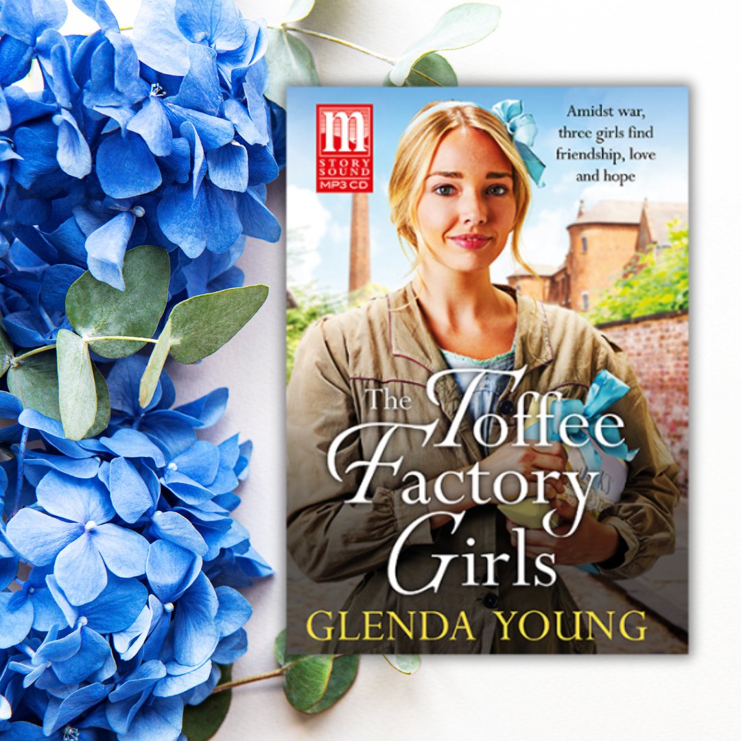 The Toffee Factory Girls is a heart-warming novel about love, friendship, secrets, war . . . and toffee! It is the first in a trilogy from hugely popular author Glenda Young, and available in #Audio now: bit.ly/4ajamTg Read by Hannah Genesius #Largeprint coming SOON!