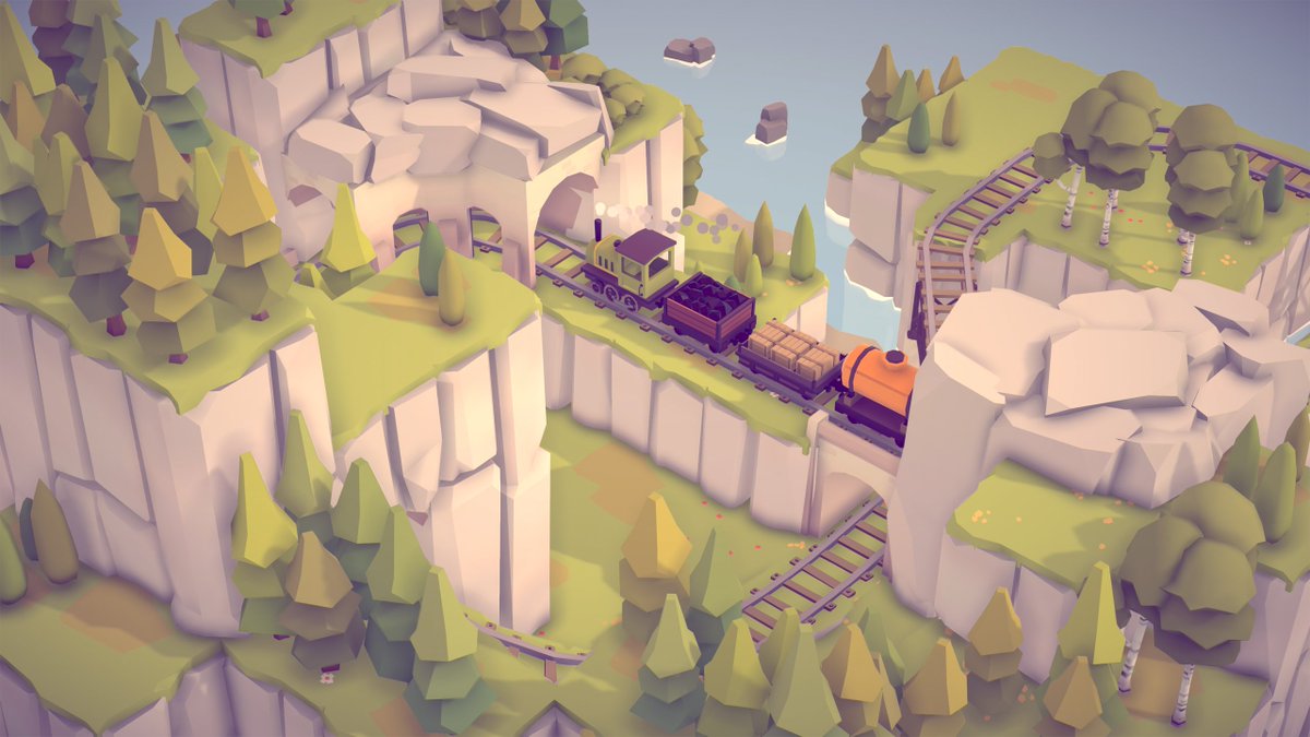 Islands & Trains is a supercomfy building game, giving you a cozy sandbox environment where just finding the most perfect place for all its little pieces, is the one and only goal❤️

👇Wishlist on Steam👇
store.steampowered.com/app/1957760/Is…