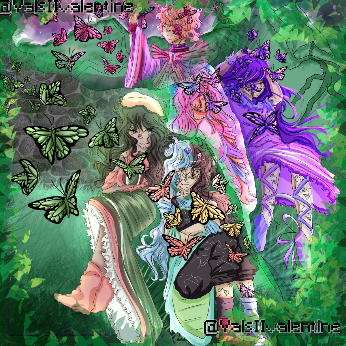 《☆Minecrafters that remind me of Butterflys☆》
☆UNTAG IN REPLIES PLSPLS
🦋
#Ldshadowladyfanart #Roscumberfanart #Achofanart #Graeciefanart #Magicsingsfanart