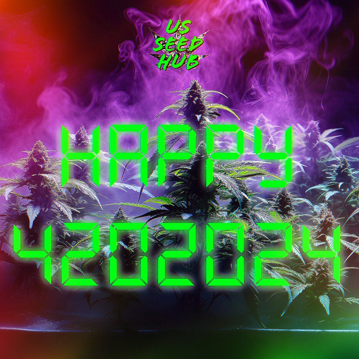 usseedhub's tweet photo. Happy 420 to the entire cannabis community! Wishing you all the highest vibes and an amazing 420 celebration! #420 #4202024 #cannabiscommunity #growyourown #usseedhub #ussh #plantmoreseeds https://t.co/rS4UWw9BNJ