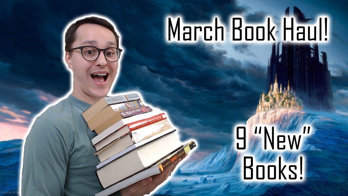 Do you have a book buying 'problem?' Same! Check out my latest book haul from the entire month of March!

youtu.be/WKM_lemll0o