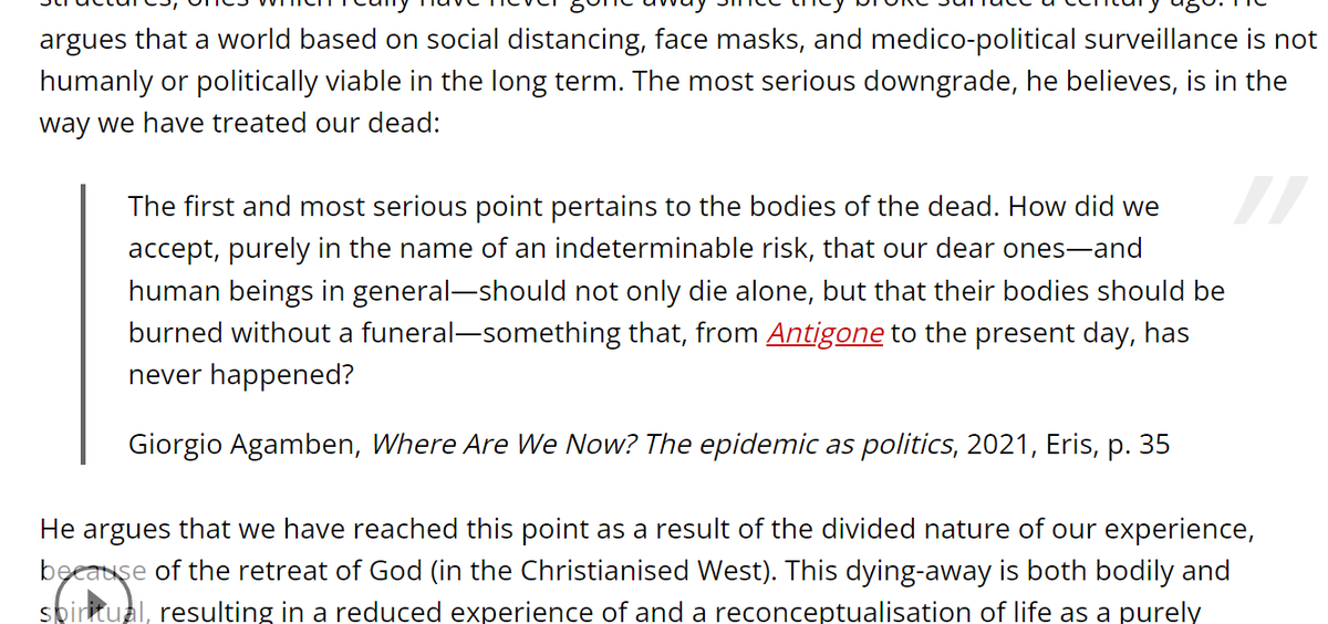 Yes Varoufakis, another great disappointment, unlike Georgio Agamben, from the left who did speak out against covid totalitarianism. He too was vilified. Do not even mention Slavoy Zizek.......all complicit in their silence. 
ukcolumn.org/article/mentic…