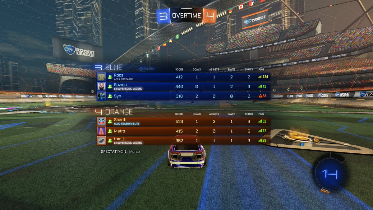 Throwback to when Rocs outperformed <a href="/Baz_OCE/">Baz</a> in RLCS on Jan 24 2022. The series ended 0-3 with Serenity falling short for all 3 games. Truly a team of sleeping giants.

This afternoon Rocs failed a trial to run ranked 3s with a Champion 3/Rank E player. 

Here are some of his