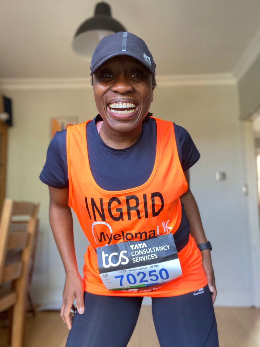 Much love to @ingridmackinnon who is running the #LondonMarathon today for @MyelomaUK You can still donate here rb.gy/ys1qxz CHEERING YOU ON SIS! 👏🏽👏🏽👏🏽👏🏽#londonmarathon2024 #bbclondonmarathon Send her some words of encouragement 📣 📣 👏🏽👏🏽🥰🥳👏🏽👏🏽👏🏽👏🏽👏🏽😊😊