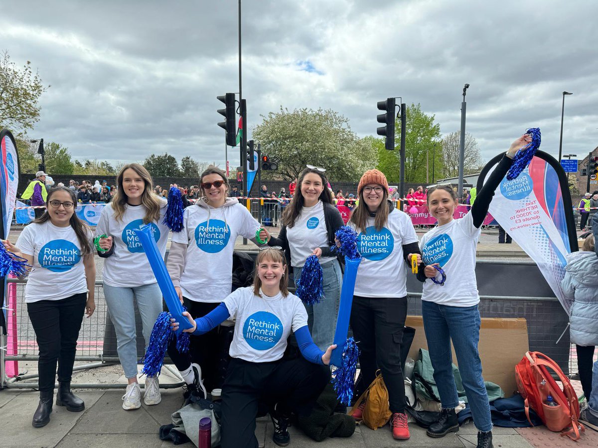 We’re at the @LondonMarathon today to cheer on our amazing team of runners 💙