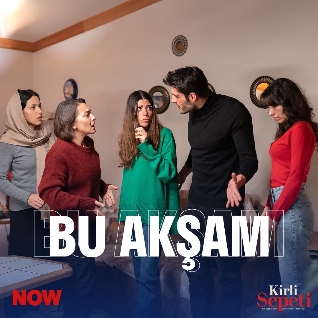 Bugün günlerden #KirliSepeti! Bu akşam 20.00’de NOW’a bekleniyorsunuz! ❤ @nowtvturkiye @medyapimresmi