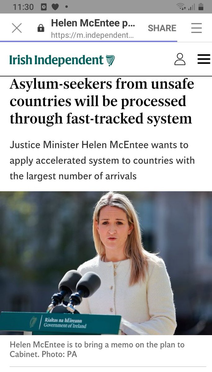 The media spin this like it is a 'clampdown' on immigration. It isn't. The government simply want to run a more effective plantation schedule. #IrelandisFull