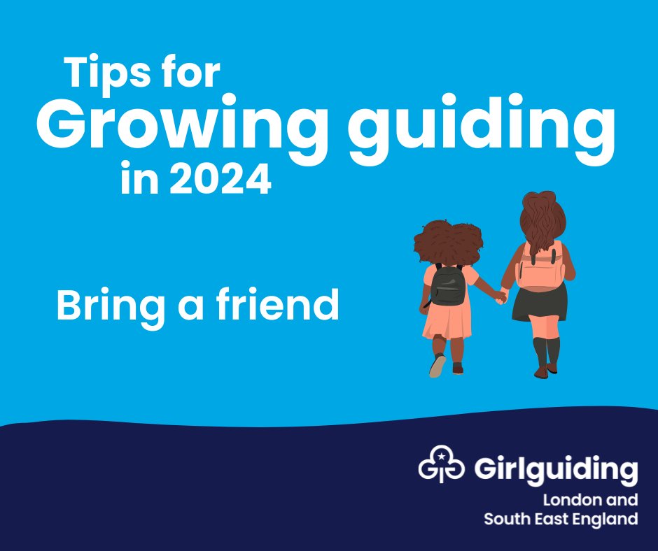 Looking to recruit more girls to your unit? Hold a 'bring a friend' meeting! Have girls write invitations and include a letter from the unit team to give to their parent or carer. You can get a badge* for this, too! girlguiding-laser.myshopify.com/products/bring… *limited quantities available