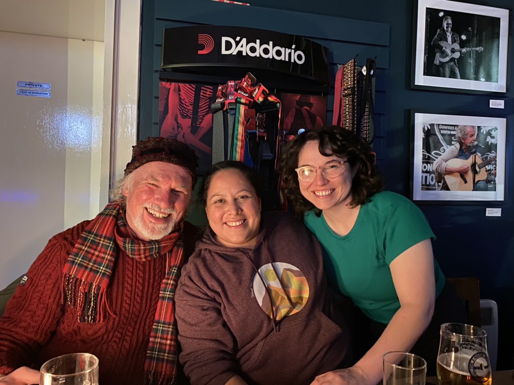 OldBankBooks's tweet photo. Pretty darned fine night of music @The_Vault_Arts with @BruceKMcKenzie opening for #ivandrever . Our @openbookwigtown #booksellers had a blast ! #booksellerlife #wigtown https://t.co/3zMlRhdqEA