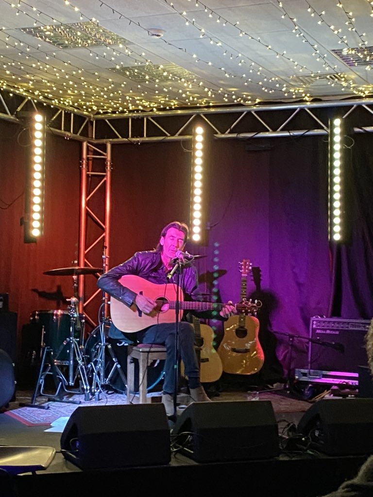 OldBankBooks's tweet photo. Pretty darned fine night of music @The_Vault_Arts with @BruceKMcKenzie opening for #ivandrever . Our @openbookwigtown #booksellers had a blast ! #booksellerlife #wigtown https://t.co/3zMlRhdqEA