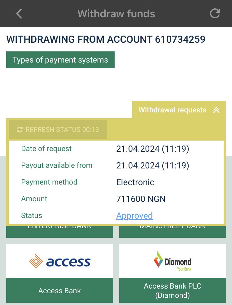 brightutd's tweet photo. 2/2 Breakfast tips won ✅✅✅✅✅

711k withdrawn and approved. 

Happy Sunday 🥰 https://t.co/Q8V7twCHX4