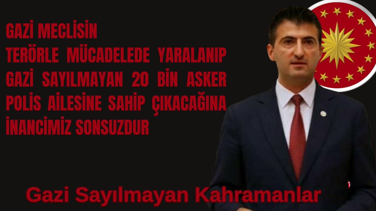 🇹🇷VATAN #GazilikHakkımızıİstiyoruz @RTErdogan @_cevdetyilmaz @dbdevletbahceli @deryayanikashb @drbetulsayan @celebimehmeta @refik_ozen16 @avfatmaoncu @kocakkonuralp @SayimMadak @leventalyyildiz @mhrmkurt